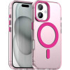 Θήκη iPhone 17 Techsuit CandyCase Σκληρή Ημιδιάφανη με MagSafe - Pink (5949419313392)