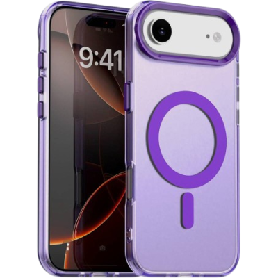 Θήκη iPhone Air Techsuit CandyCase Σκληρή Ημιδιάφανη με MagSafe - Purple (5949419313224)