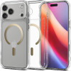 Θήκη iPhone 17 Pro Max Spigen Ultra Hybrid MagFit Ανθεκτική Σκληρή με MagSafe - Clear / Gold (ACS10284)