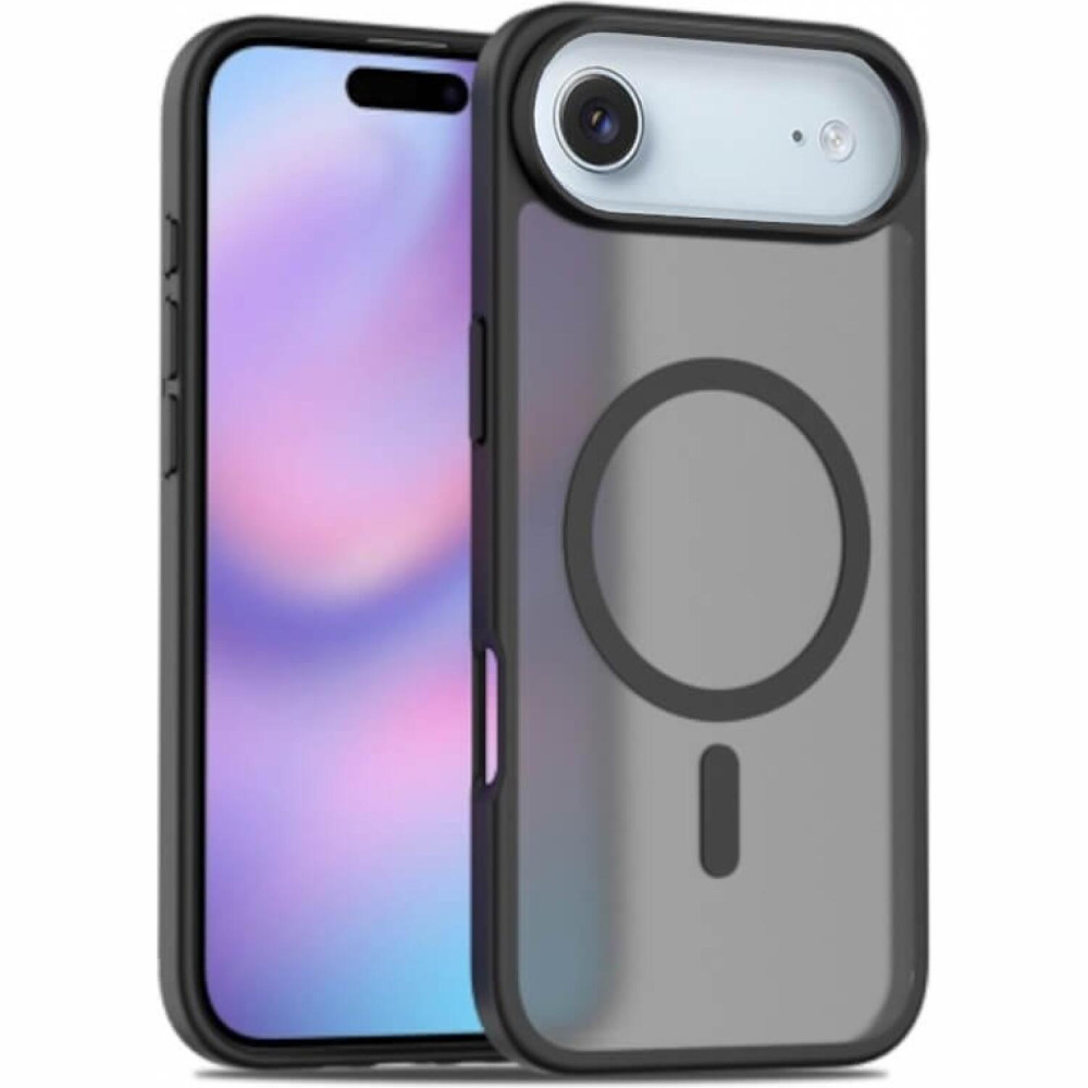 Θήκη iPhone Air Bodycell MagSafe Backcover Σκληρή Ημιδιάφανη με MagSafe - Matte Black (5206015083839)