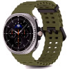 Λουράκι Samsung Galaxy Watch 8 Classic / Watch 8 (46/44/40mm) Tech-Protect Iconband Pro Σιλικόνης - Army Green (5906302331208)