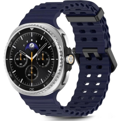 Λουράκι Samsung Galaxy Watch 8 Classic / Watch 8 (46/44/40mm) Tech-Protect Iconband Pro Σιλικόνης - Storm Blue (5906302331185)