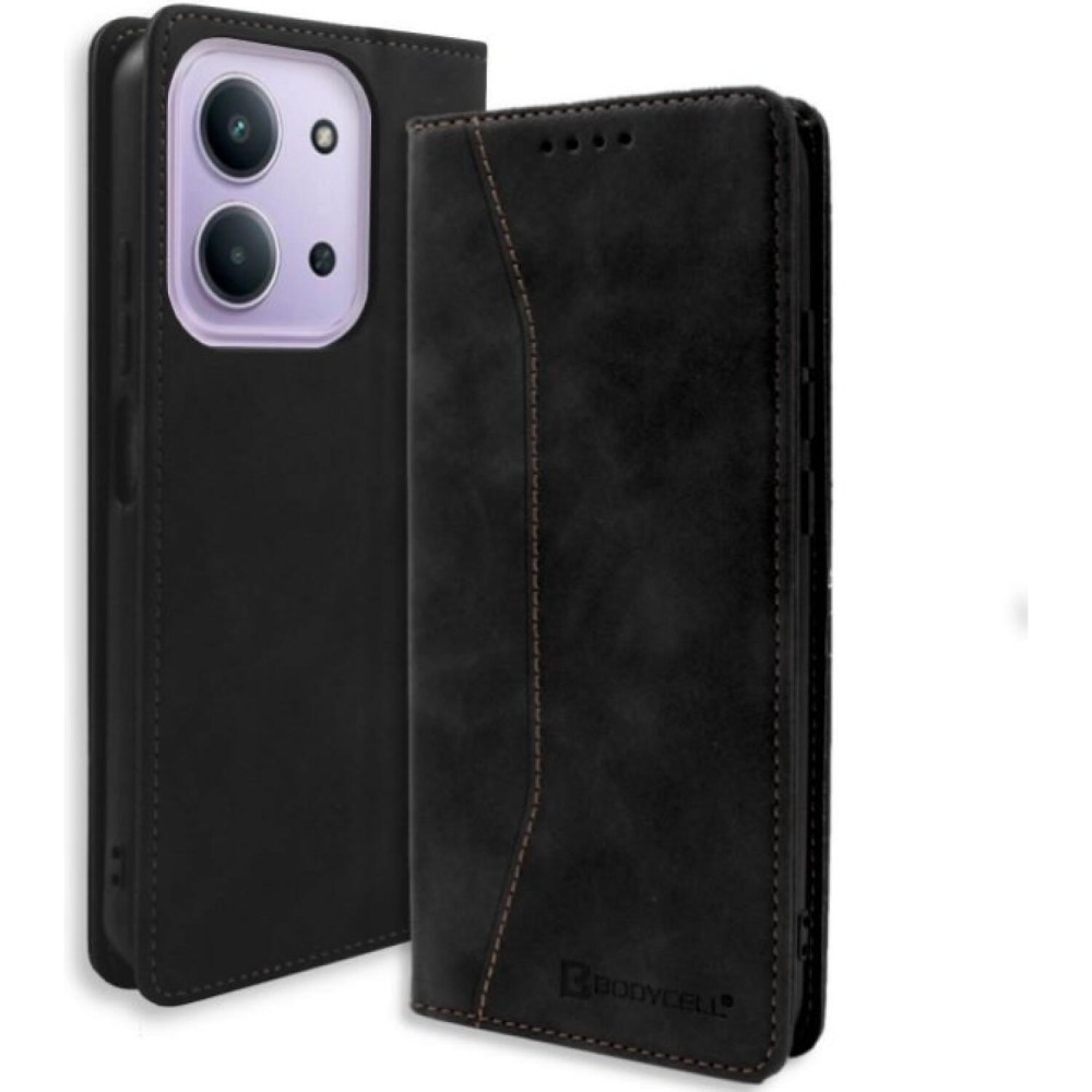 Θήκη Xiaomi Redmi 15C 5G / Poco C85 5G Bodycell Book Case Πορτοφόλι - Black (5206015084560)