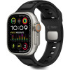Λουράκι Apple Watch Ultra/SE/11/10/9/8/7/6/5/4 (49/46/45/44mm) Tech-Protect Iconband Line Σιλικόνης - Black (5906302333455)