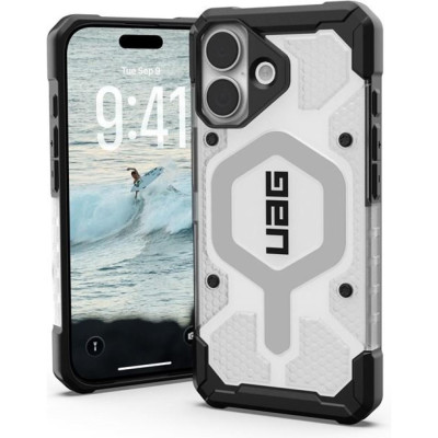 Θήκη iPhone 17 UAG Pathfinder Clear Ανθεκτική με MagSafe - Ice / Silver (114553114333)