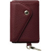 Universal Θήκη AVY Leather Wallet Δερμάτινο MagSafe Πορτοφόλι για Κάρτες - Leather Burgundy (8719246497964)
