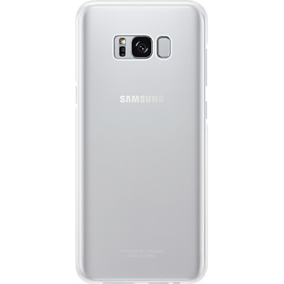 Samsung Official Ημιδιάφανη Σκληρή Θήκη Clear Cover Galaxy S8 Plus - Silver (EF-QG955CSEGWW)