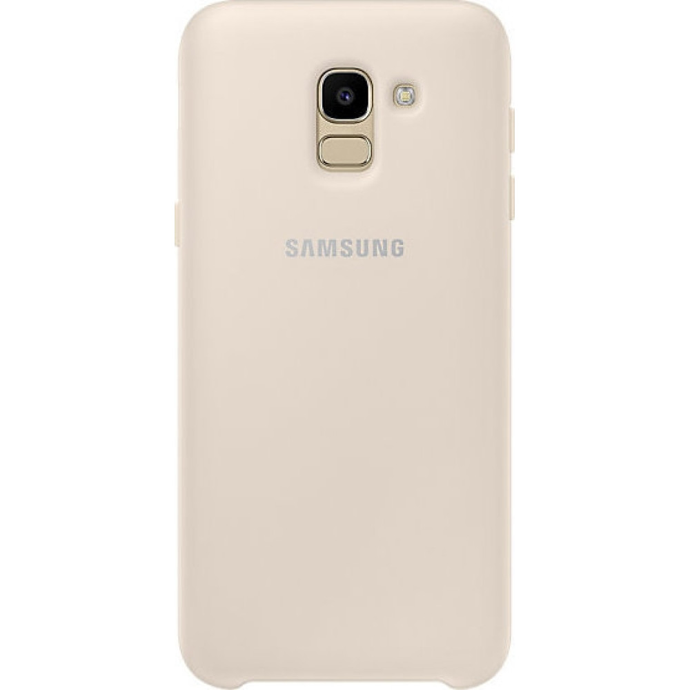 Samsung Official Dual Layer Cover Samsung Galaxy J6 2018 - Gold (EF-PJ600CFEGWW)