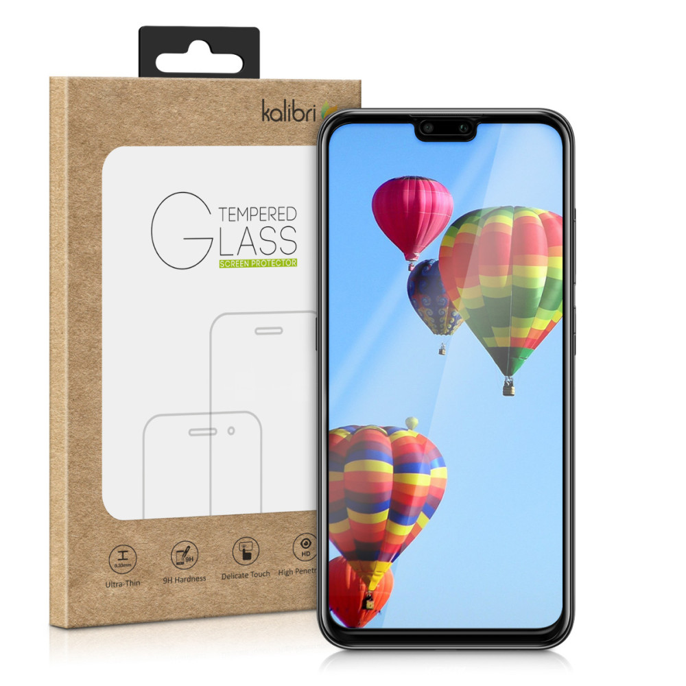 Kalibri Tempered Glass - Fullface Αντιχαρακτικό Γυαλί Οθόνης Huawei Y9 2019 - Black (48808.01)