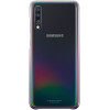 Official Samsung Gradation Cover - Ημιδιάφανη Σκληρή Θήκη Samsung Galaxy A70 - Black (EF-AA705CBEGWW)
