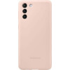 Official Samsung Silicone Cover Θήκη Σιλικόνης Samung Galaxy S21 Plus 5G - Pink (EF-PG996TPEGWW)