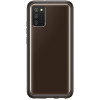 Samsung Official Θήκη Σιλικόνης Soft Clear Cover Samsung Galaxy A02s - Black (EF-QA026TBEGEU)