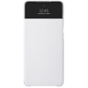 Official Samsung S View Wallet Cover - Θήκη Flip με Ενεργό Πορτάκι - Samsung Galaxy A72 - White (EF-EA725PWEGEE)