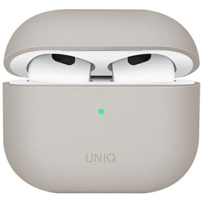 Uniq Lino Hybrid Case - Σκληρή Θήκη για AirPods 3rd Gen - Ivory (UNIQ-AIRPODS(2021)-LINOIVY)
