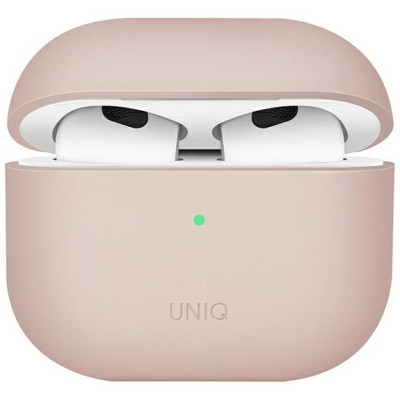 Uniq Lino Hybrid Case - Σκληρή Θήκη για AirPods 3rd Gen - Pink (UNIQ-AIRPODS(2021)-LINOPNK)