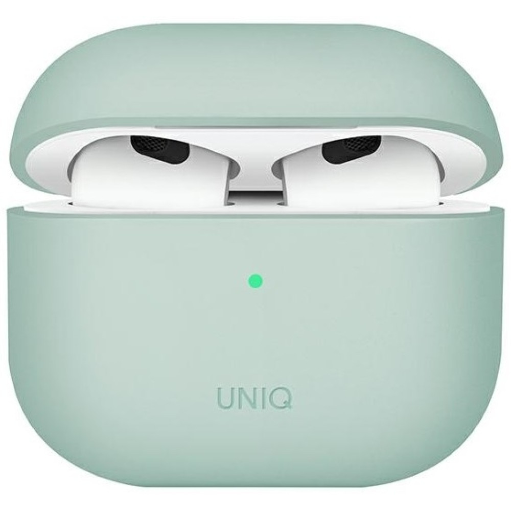 Uniq Lino Hybrid Case - Σκληρή Θήκη για AirPods 3rd Gen - Green (UNIQ-AIRPODS(2021)-LINOGRN)