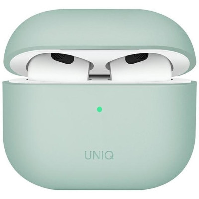 Uniq Lino Hybrid Case - Σκληρή Θήκη για AirPods 3rd Gen - Green (UNIQ-AIRPODS(2021)-LINOGRN)