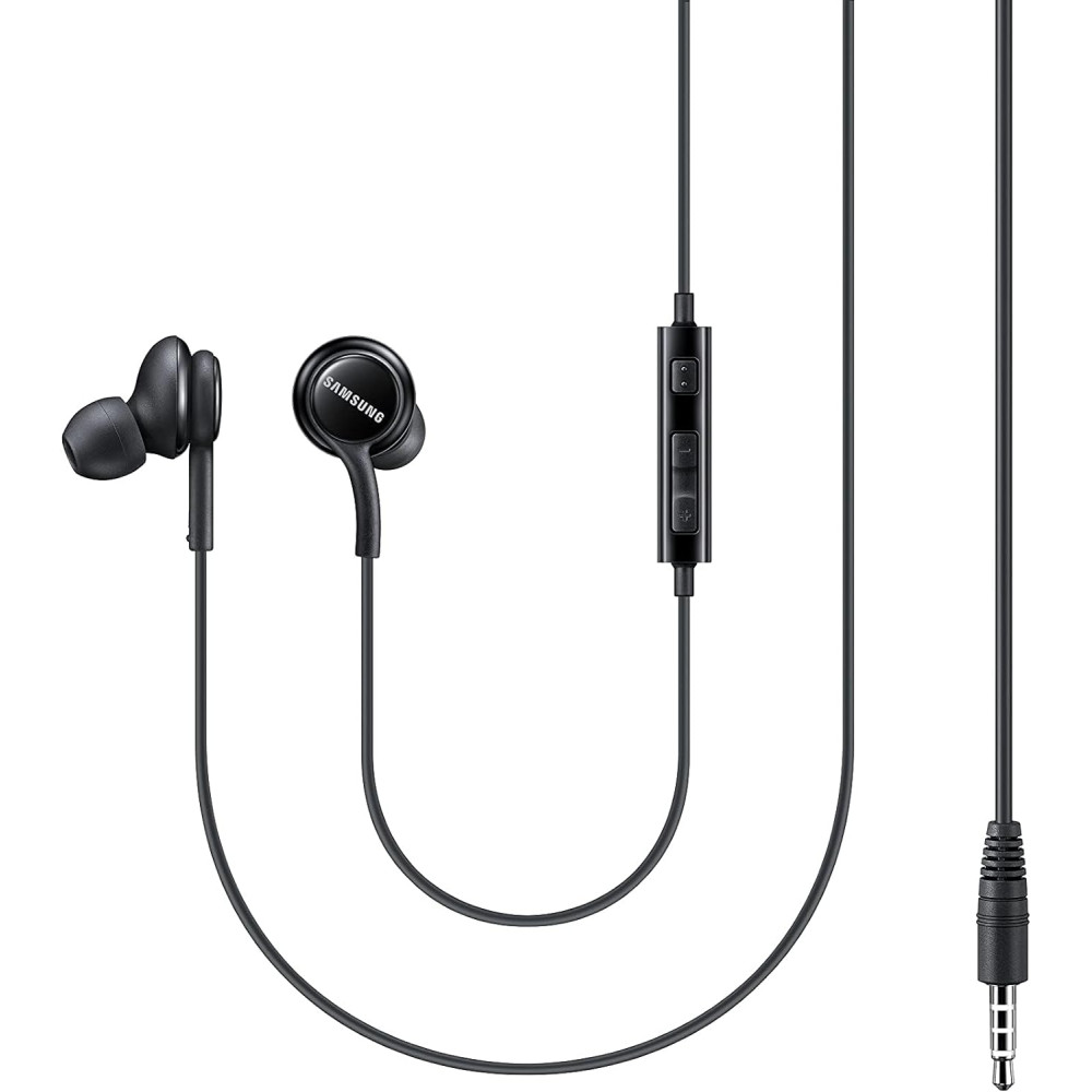 Official Samsung Stereo Headset IA500 3.5mm - Ενσύρματα Handsfree Ακουστικά - Black (EO-IA500BBEGWW)