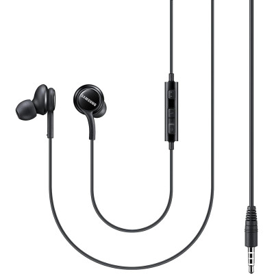 Official Samsung Stereo Headset IA500 3.5mm - Ενσύρματα Handsfree Ακουστικά - Black (EO-IA500BBEGWW)