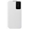 Official Samsung Smart Clear View Cover - Θήκη Flip με Ενεργό Πορτάκι Samsung Galaxy S22 Plus 5G - White (EF-ZS906CWEGEE)