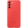 Official Samsung Silicone Cover Θήκη Σιλικόνης - Samsung Galaxy S22 Plus 5G - Coral (EF-PS906TPEGWW)