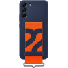 Official Samsung Θήκη Σιλικόνης Strap Cover - Samsung Galaxy S22 Plus 5G - Navy (EF-GS906TNEGWW)