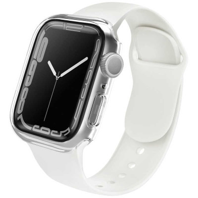 Uniq Legion Curved Glass - Θήκη με Tempered Glass Apple Watch 9 / 8 / 7 41mm - Clear (UNIQ-41MM-LEGNCLR)