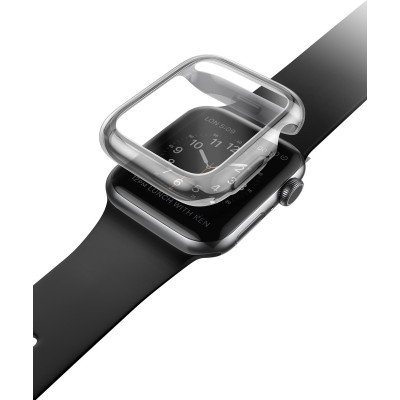 Uniq Garde Slim Hybrid Θήκη Apple Watch SE/6/5/4 (44mm) - Smoke (UNIQ-44MM-GARSMK)