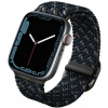 Uniq Aspen Braided Band - Premium Πλεκτό Λουράκι Apple Watch Ultra/SE/11/10/9/8/7/6/5/4 (49/46/45/44mm) - Obsidian Blue (UNIQ-45MM-ASPDEOBLU)