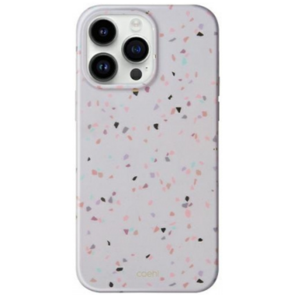 Uniq Coehl Terrazzo - Ανθεκτική Θήκη Superior Hybrid - Apple iPhone 14 Pro Max - Sandstone (UNIQ-IP6.7PM(2022)-TEZSSTN)
