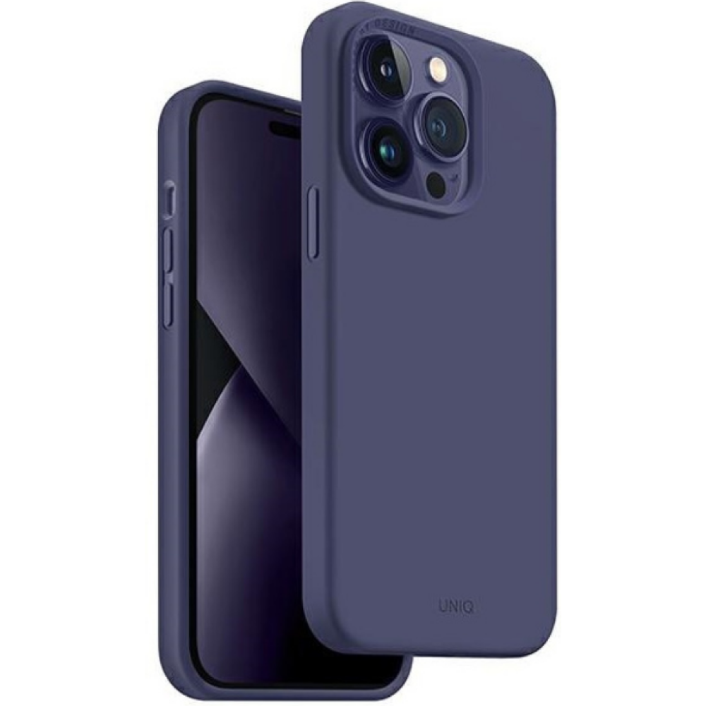 Uniq Lino - Ανθεκτική Σκληρή Θήκη με 2 x Πλαίσια Κάμερας - Apple iPhone 14 Pro Max - Purple (UNIQ-IP6.7PM(2022)-LINOPUR)