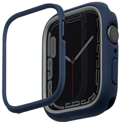 Uniq Moduo Case - Θήκη Apple Watch SE/9/8/7/6/5/4 (45/44mm) - Blue / Grey (UNIQ-45MM-MDBLUGRY)