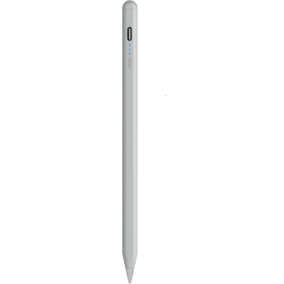 Uniq Pixo Lite Smart Magnetic Stylus for iPad - Μαγνητική Ψηφιακή Γραφίδα Αφής με Palm Rejection για iPad - Grey (UNIQ-PIXOLITE-GREY)