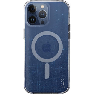 Θήκη Apple iPhone 15 Pro Max - Uniq Coehl Lumino Ανθεκτική Διάφανη με MagSafe - Prussian Blue (UNIQ-IP6.7P(2023)-LUMMBLU)