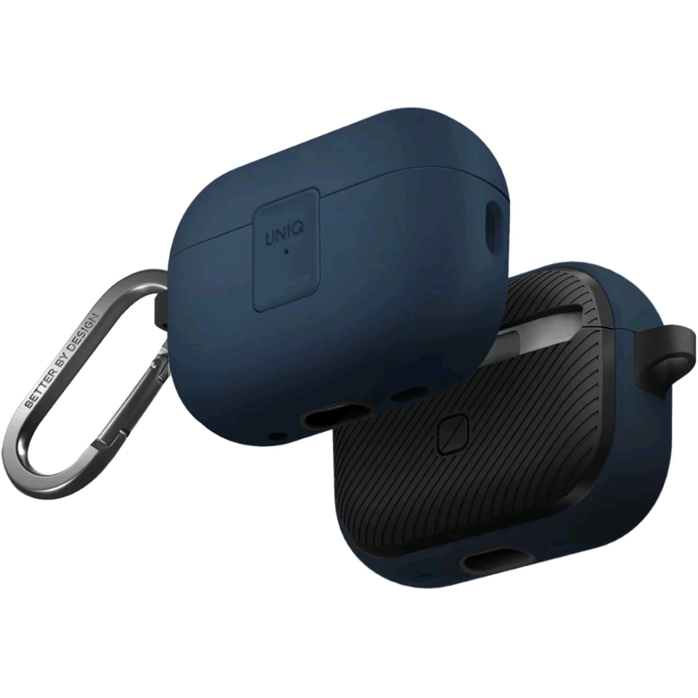 Uniq Clyde - Σκληρή Θήκη με Μαγνητικό Κλείσιμο - Apple AirPods Pro 2nd Gen - Royal Blue / Dark Grey (UNIQ-AIRPODSPRO2-CLYRBLUDRY)