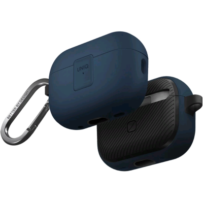 Uniq Clyde - Σκληρή Θήκη με Μαγνητικό Κλείσιμο - Apple AirPods Pro 2nd Gen - Royal Blue / Dark Grey (UNIQ-AIRPODSPRO2-CLYRBLUDRY)