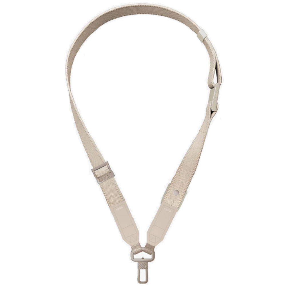 Uniq 2in1 Vista Lanyard and Hand Strap - Universal Αποσπώμενο Λουράκι Λαιμού & Χειρός για Θήκες Κινητών / Smartphones - Pearl White (UNIQ-VISTA2IN1-PWHITE)
