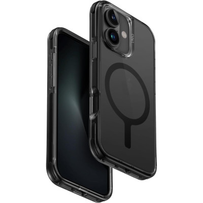 Θήκη Apple iPhone 16 - Uniq Combat MagClick Ανθεκτική με MagSafe - Black (UNIQ-IP6.1(2024)-COMMBLK)
