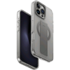 Θήκη iPhone 16 Pro Max Uniq Heldro Max Διάφανη με FlexGrip / KickStand & MagSafe - Clear / Grey (UNIQ-IP6.9P(2024)-HELMMCLR)