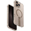 Θήκη iPhone 16 Pro Max Uniq Eleva Ανθεκτική Διάφανη με KickStand & MagSafe - Taupe Gold (UNIQ-IP6.9P(2024)-ELEVAMTGLD)