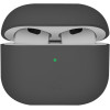 Θήκη AirPods 4th Gen Uniq Lino Σκληρή - Grey (UNIQ-AIRPODS(2024)-LINOGRY)