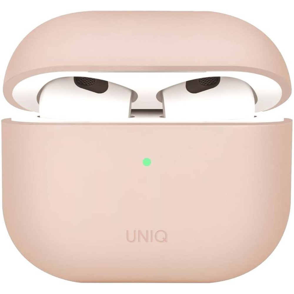 Θήκη AirPods 4th Gen Uniq Lino Σκληρή - Pink (UNIQ-AIRPODS(2024)-LINOPNK)