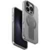 Θήκη iPhone 16 Pro Uniq Heldro Max Διάφανη με FlexGrip / KickStand & MagSafe - Clear (UNIQ-IP6.3P(2024)-HELMMCLR)