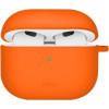 Θήκη AirPods 4th Gen Uniq Nexo Σκληρή με Ear Hooks / Άγκιστρα Αυτιών - Volt Orange (UNIQ-AIRPODS(2024)-NEXVORG)
