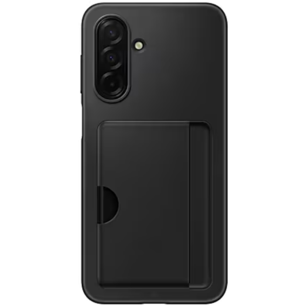 Θήκη Samsung Galaxy A26 Official Samsung Card Slot Case Σιλικόνης με Υποδοχή για Κάρτα - Black (EF-OA266TBEGWW)