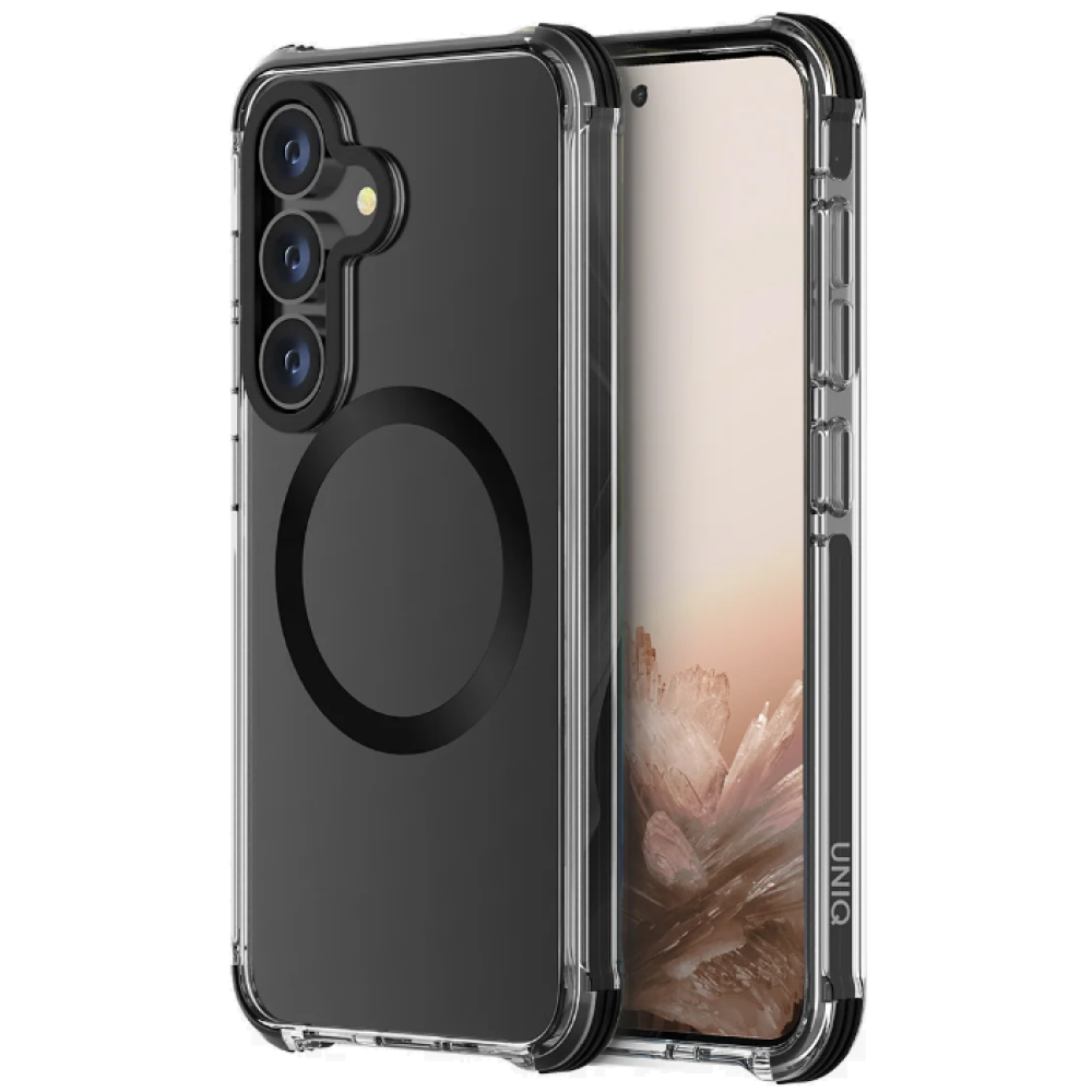 Θήκη Samsung Galaxy S25 Uniq Combat MagClick Ανθεκτική με MagSafe - Black (UNIQ-GS25HYB-COMMBLK)