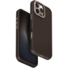 Θήκη iPhone 16 Pro Max Uniq Keva Max Ανθεκτική Aramid Fiber με MagSafe & Kickstand - Brown (UNIQ-IP6.9P(2024)-KEVMMBWN)