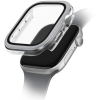 Θήκη Apple Watch 11 / 10 42mm Uniq Voute με Tempered Glass - Silver (UNIQ-42MM-VOUSIL)