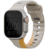 Λουράκι Apple Watch Ultra/SE/11/10/9/8/7/6/5/4 (49/46/45/44mm) Uniq Stride Designer Edition Ανθεκτικό Αδιάβροχο από Premium Καουτσούκ FKM - Beige / Canary Yellow (UNIQ-49MM-STRDEBEGCYEL)