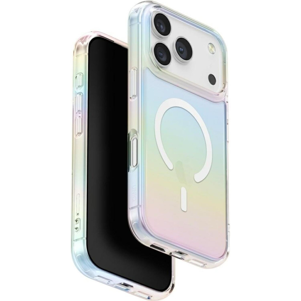 Θήκη iPhone 17 Pro Max Uniq Iridescia Ανθεκτική & Ιριδίζουσα με MagSafe - Holo Quartz (UNIQ-IP6.9P(2025)-IRDMHQTZ)